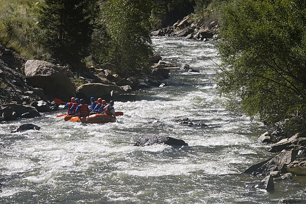 Whitewater Rafting on Clear Creek Colorado